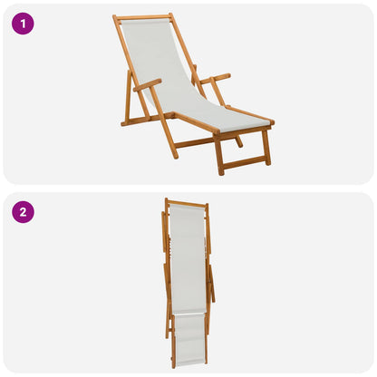 Opvouwbare zonnebed 2 pcs 3 Positie Massief Eucalyptus Hout