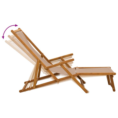 Opvouwbare zonnebed 2 st 3 Positie Massief Eucalyptus Hout