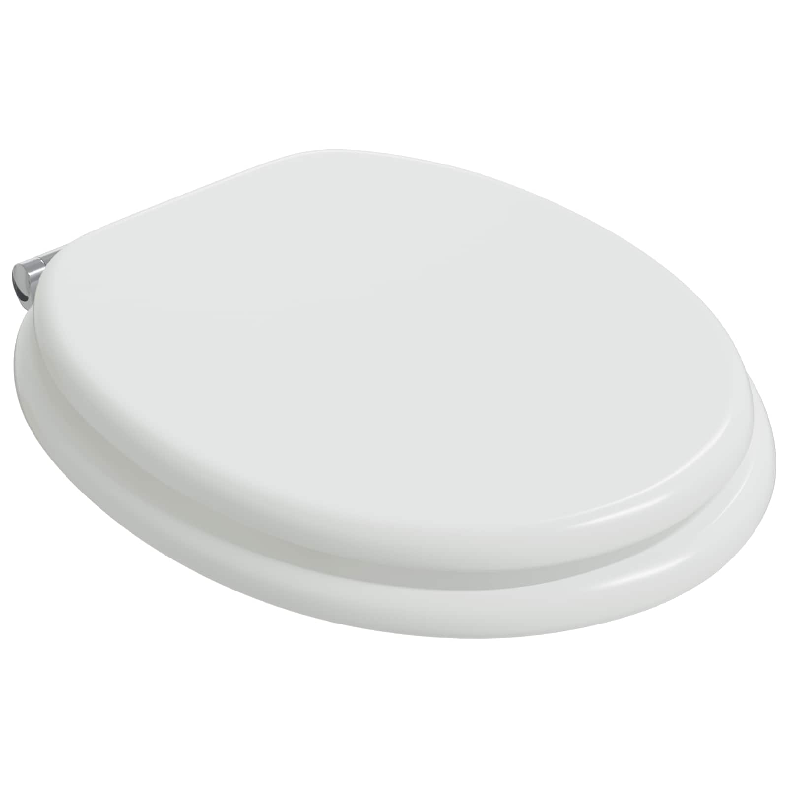 Toiletbril Wit 44 x 38 cm MDF-plaat