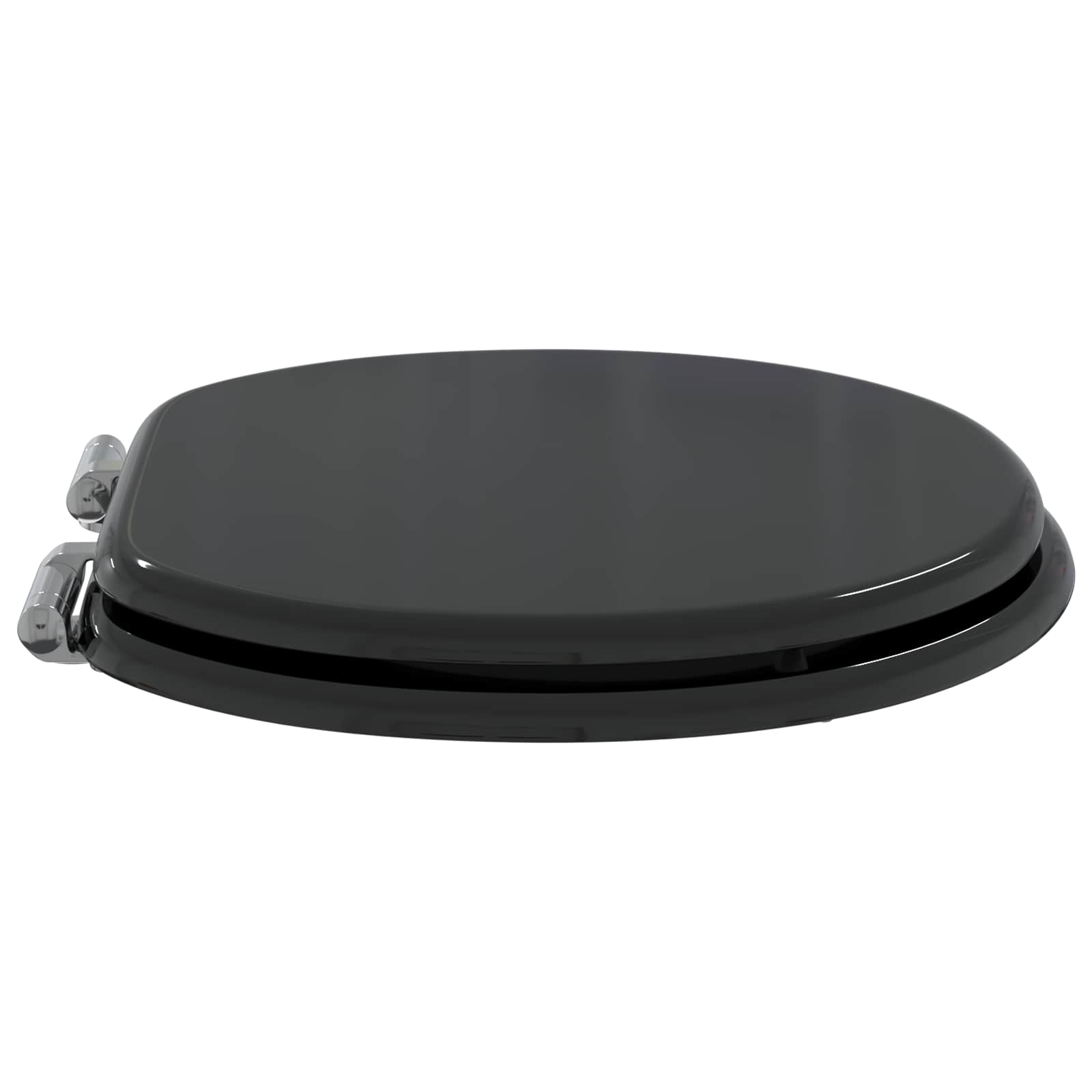Toiletbril Zwart 44 x 38 cm MDF-plaat