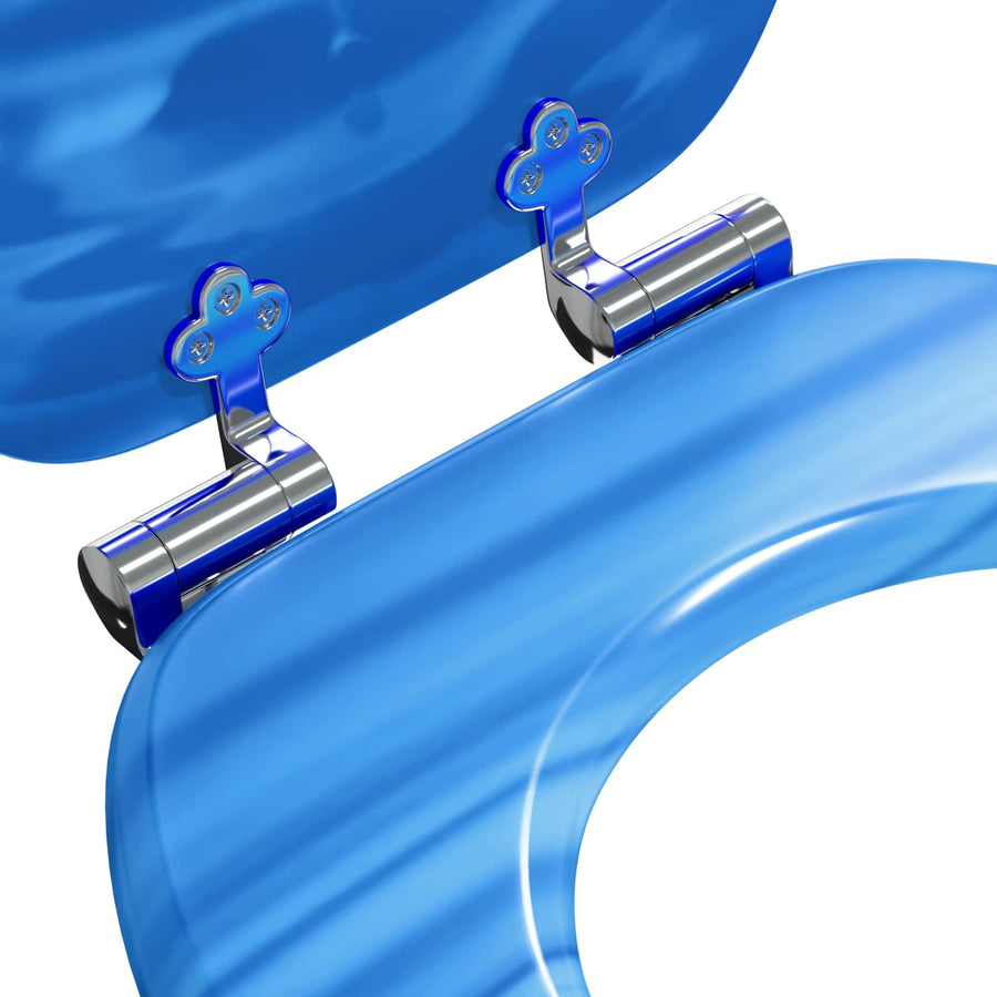 Toiletbril Blauwe Druppel 44 x 38 cm MDF-plaat
