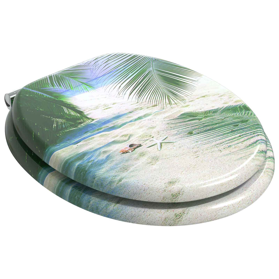 Toiletzitting Groen 43,8 x 37,8 cm MDF-plaat