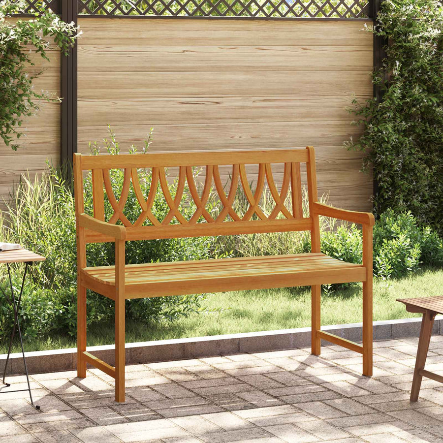 Tuinbank Naturel 110 x 55,5 x 90 cm Massief Acaciahout