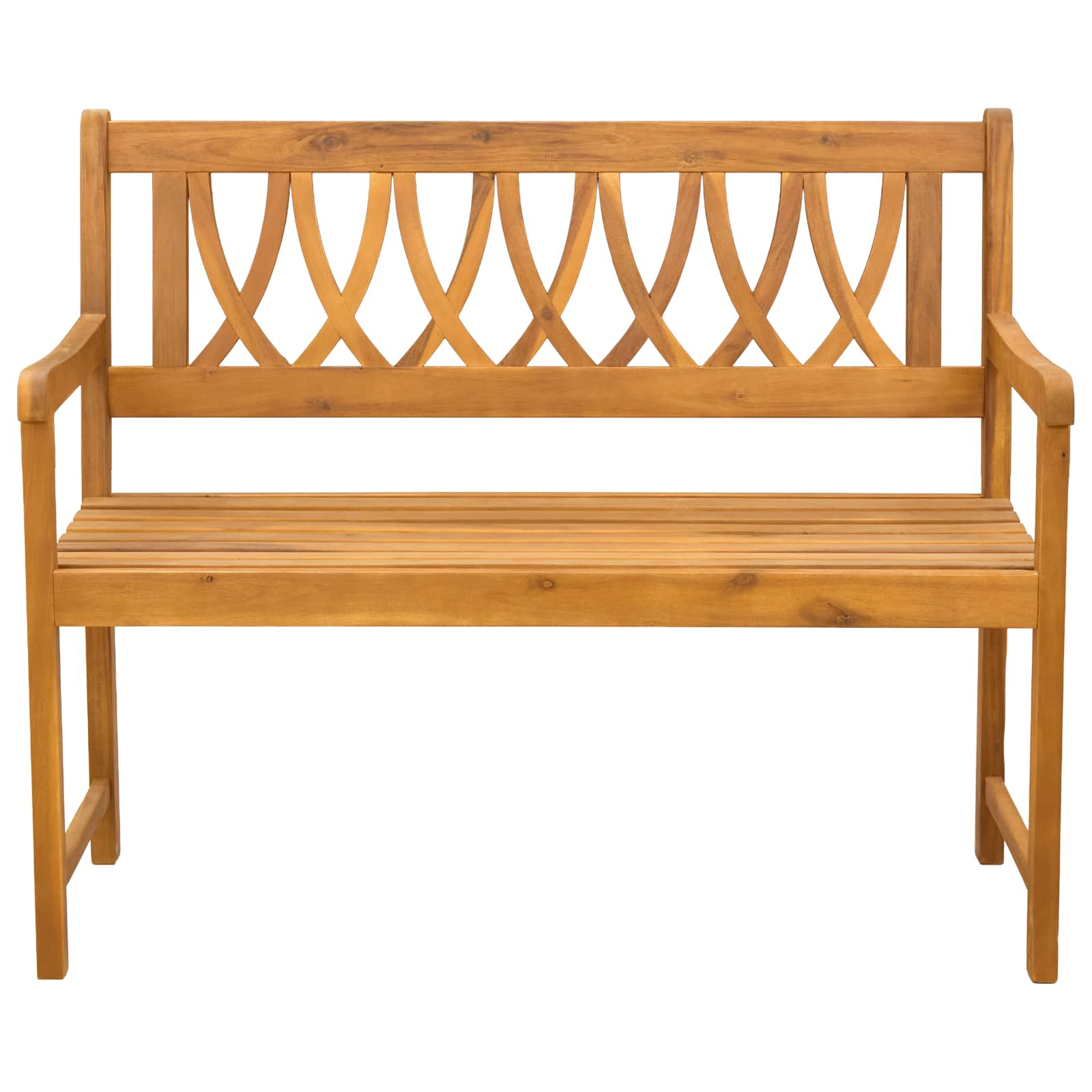 Tuinbank Naturel 110 x 55,5 x 90 cm Massief Acaciahout