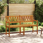 Garden Bench Natural 150 x 55.5 x 90 cm Solid Acacia Wood