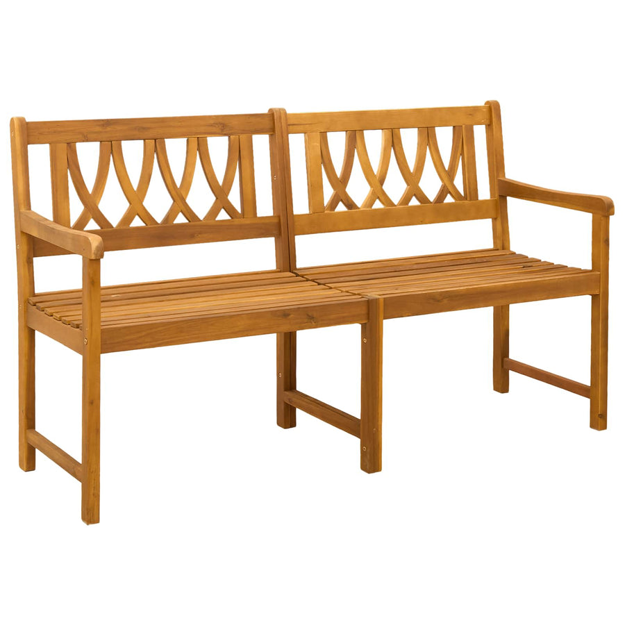 Tuinbank Naturel 150 x 55,5 x 90 cm Massief Acaciahout