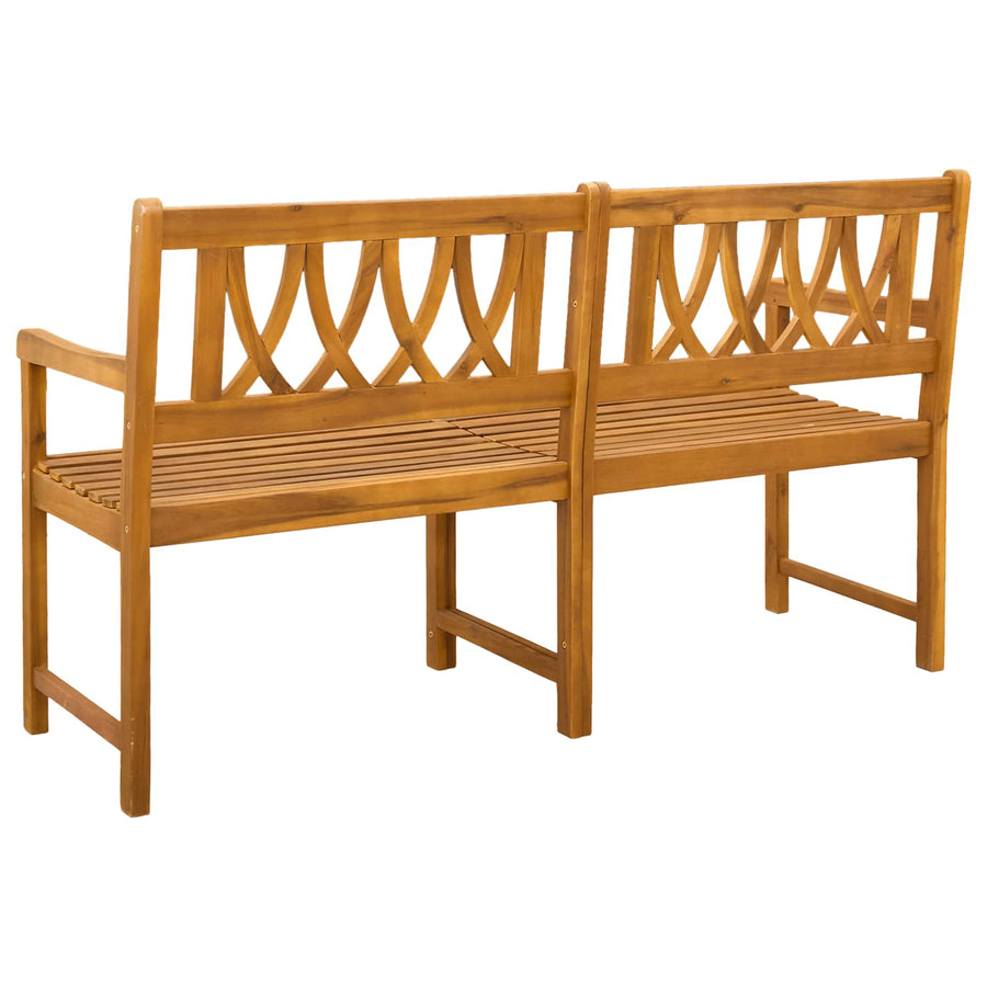 Tuinbank Naturel 150 x 55,5 x 90 cm Massief Acaciahout
