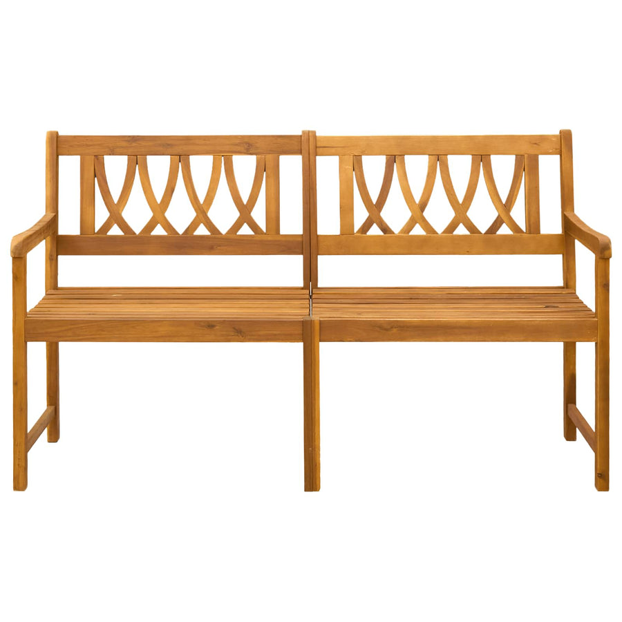 Tuinbank Naturel 150 x 55,5 x 90 cm Massief Acaciahout