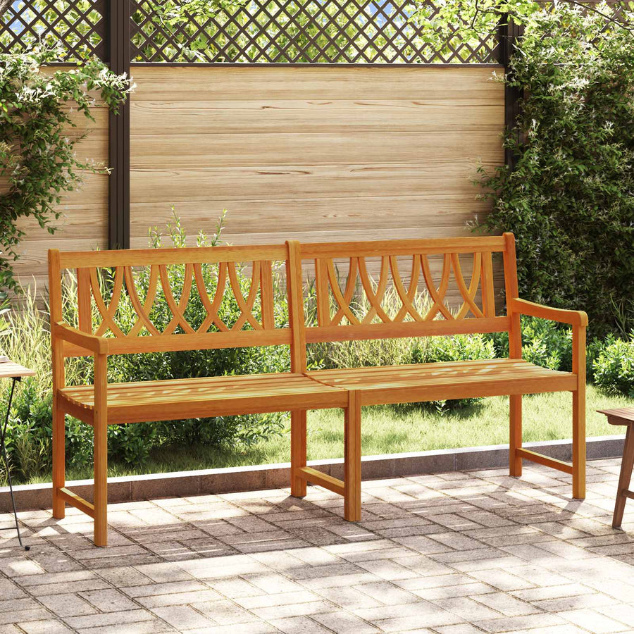 Tuinbank Naturel 180 x 55,5 x 90 cm Massief Acaciahout