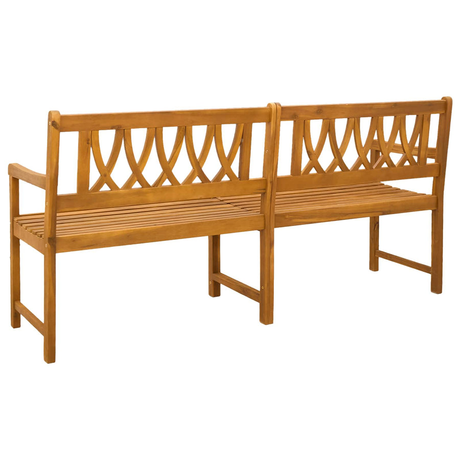 Tuinbank Naturel 180 x 55,5 x 90 cm Massief Acaciahout