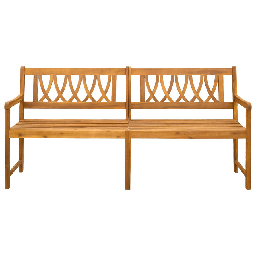 Tuinbank Naturel 180 x 55,5 x 90 cm Massief Acaciahout