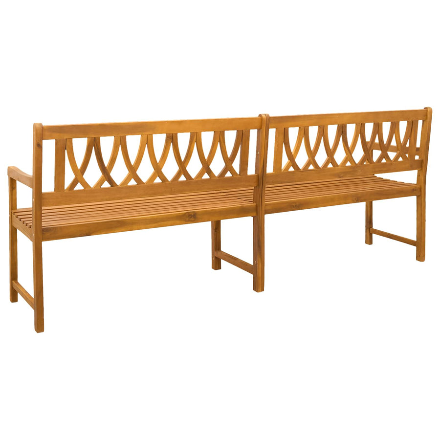 Tuinbank Naturel 220 x 55,5 x 90 cm Massief Acaciahout
