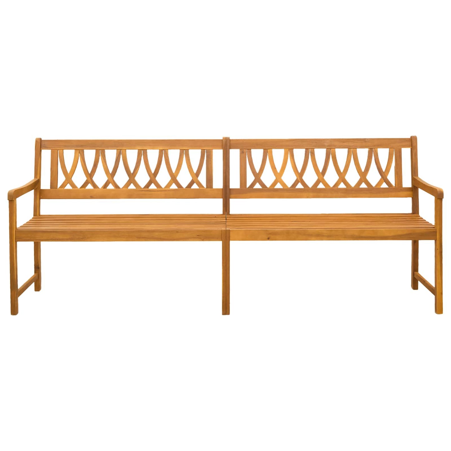 Tuinbank Naturel 220 x 55,5 x 90 cm Massief Acaciahout