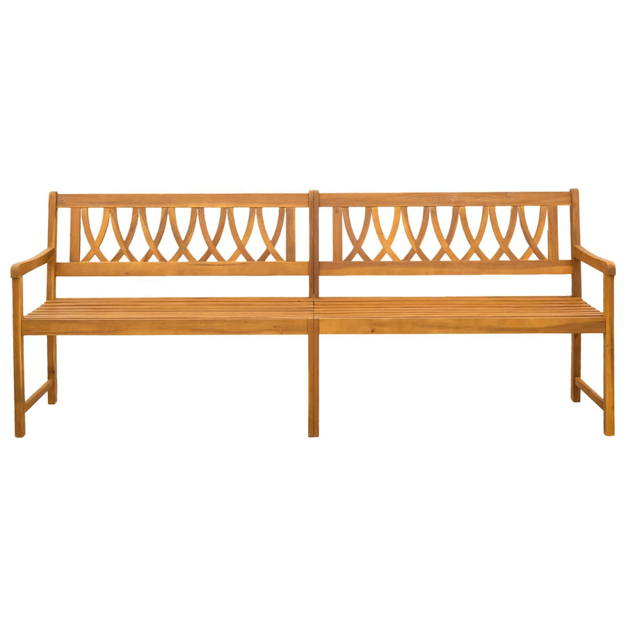 Tuinbank Naturel 220 x 55,5 x 90 cm Massief Acaciahout