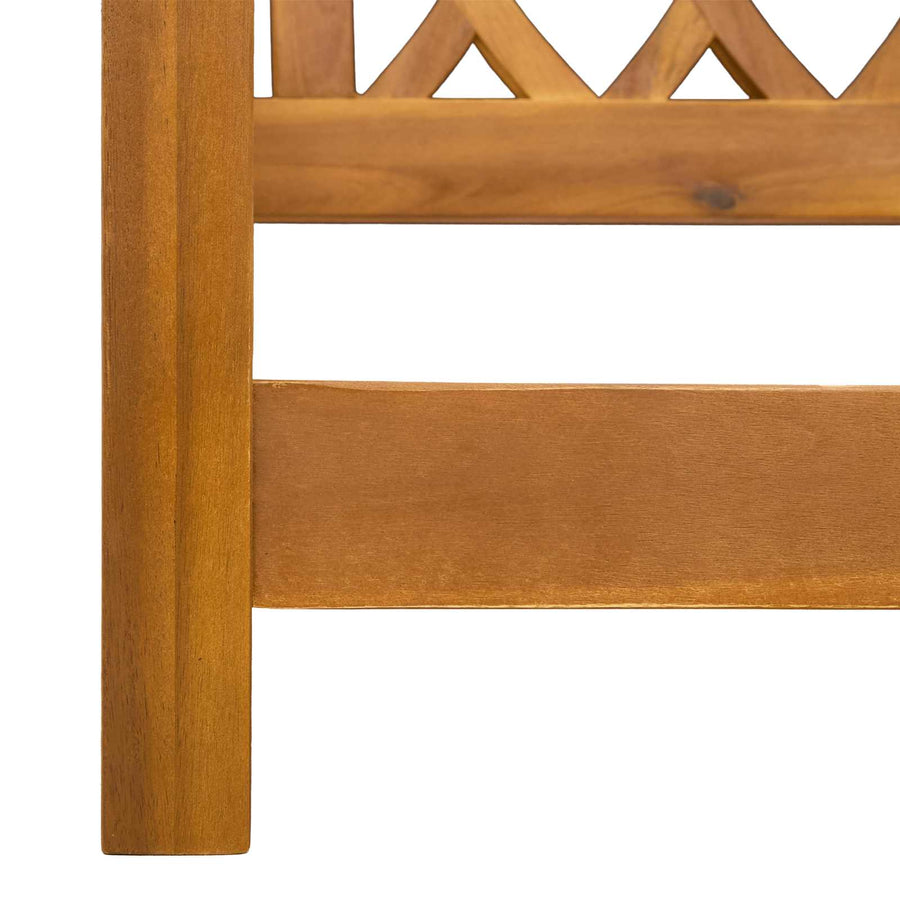 Tuin Hangbank Naturel 110 x 56 x 58 cm Massief Acaciahout