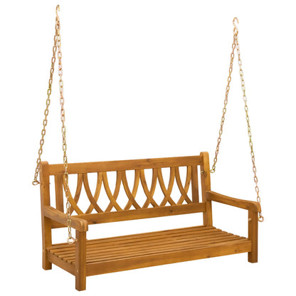 Tuin Hangbank Naturel 110 x 56 x 58 cm Massief Acaciahout