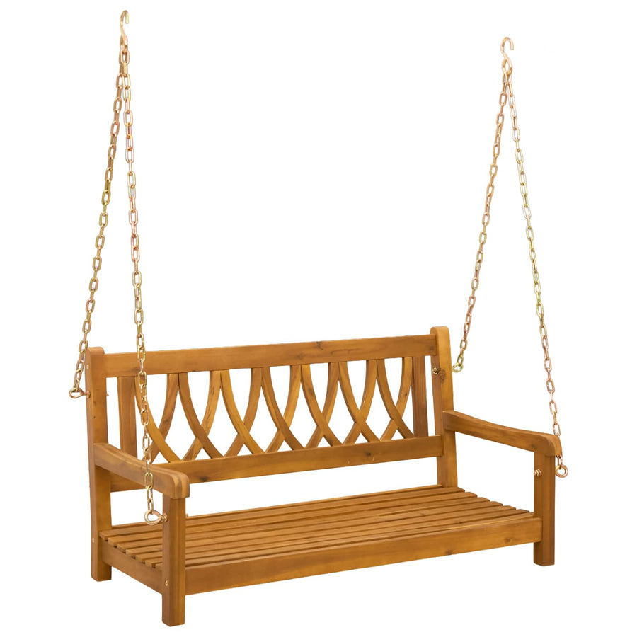Tuin Hangbank Naturel 110 x 56 x 58 cm Massief Acaciahout