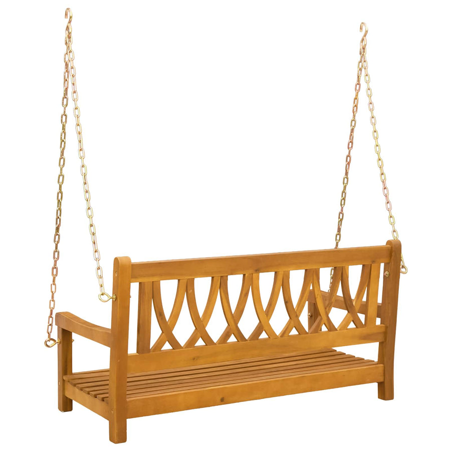 Tuin Hangbank Naturel 110 x 56 x 58 cm Massief Acaciahout