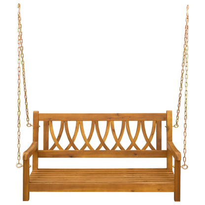Tuin Hangbank Naturel 110 x 56 x 58 cm Massief Acaciahout