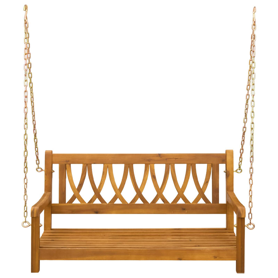 Tuin Hangbank Naturel 110 x 56 x 58 cm Massief Acaciahout