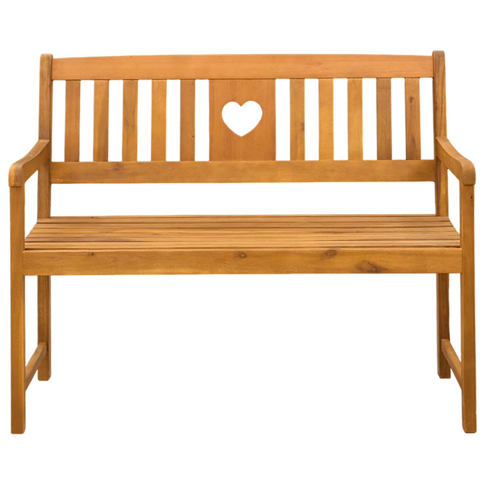 Tuinbank Naturel 110 x 55,5 x 90 cm Massief Acaciahout