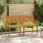 Tuinbank massief acaciahout 150x55,5x90 cm naturel
