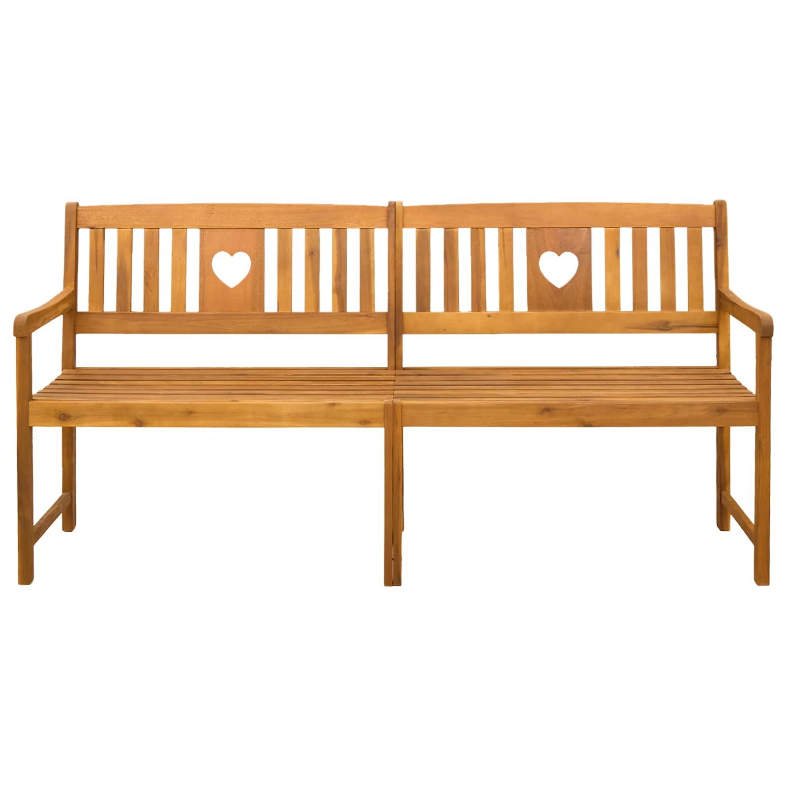 Tuinbank Naturel 180 x 55,5 x 90 cm Massief Acaciahout
