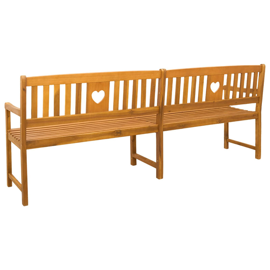 Tuinbank Naturel 220 x 55,5 x 90 cm Massief Acaciahout