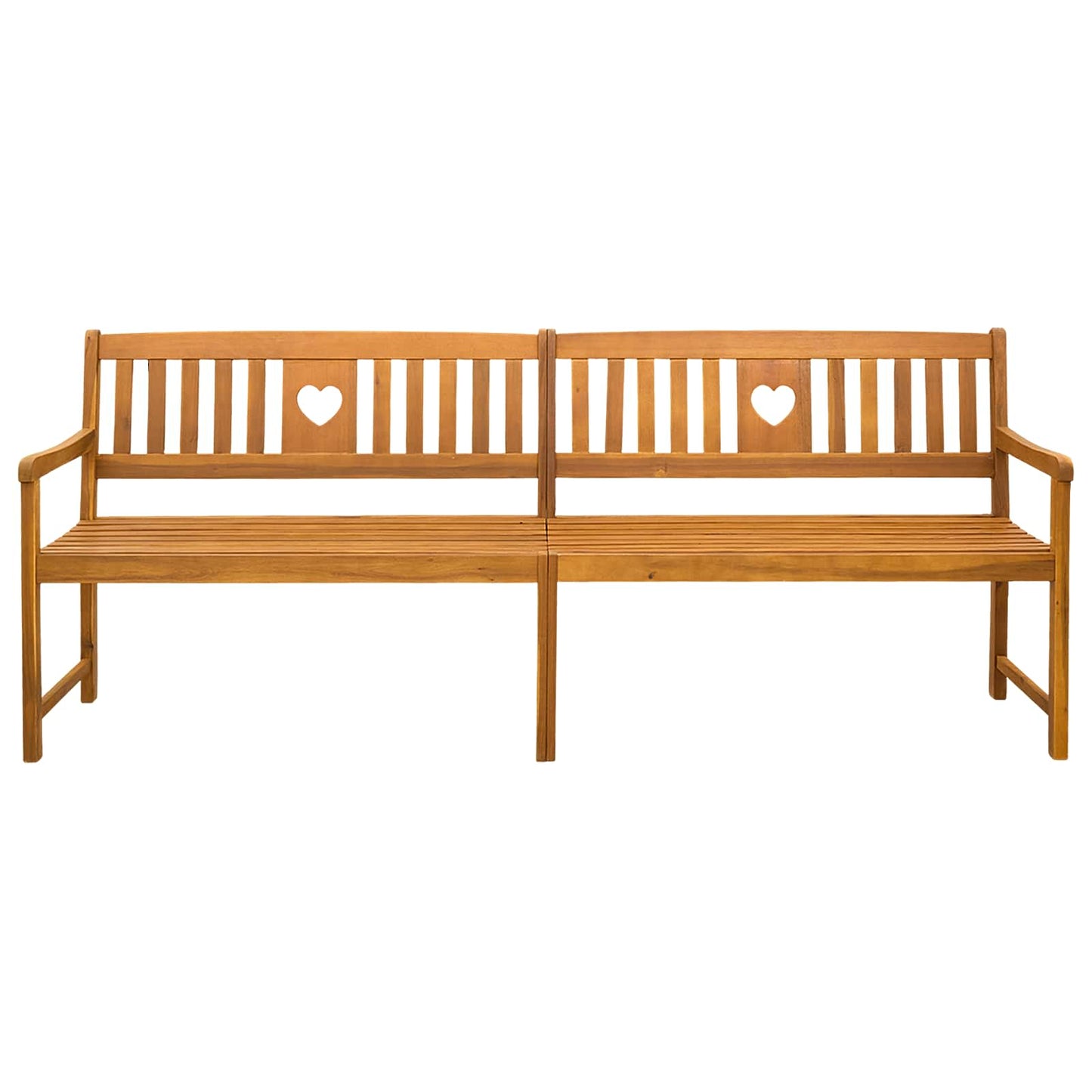 Tuinbank Naturel 220 x 55,5 x 90 cm Massief Acaciahout