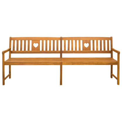 Tuinbank Naturel 220 x 55,5 x 90 cm Massief Acaciahout