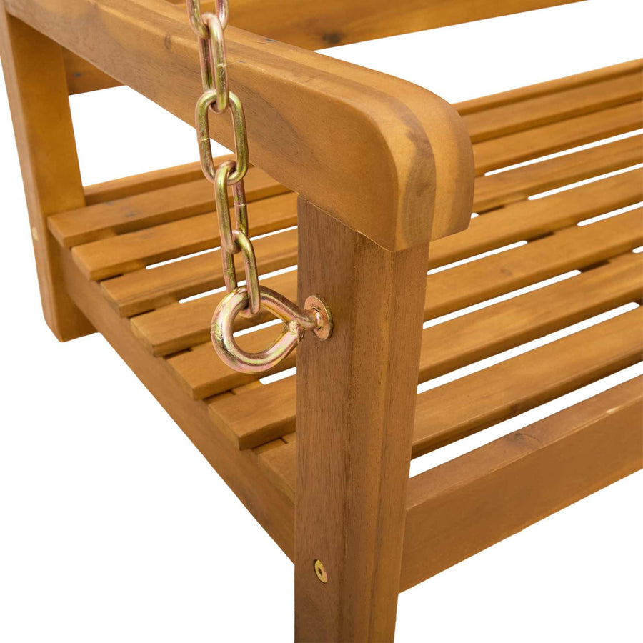 Tuin Hangbank Naturel 110 x 56 x 58 cm Massief Acaciahout