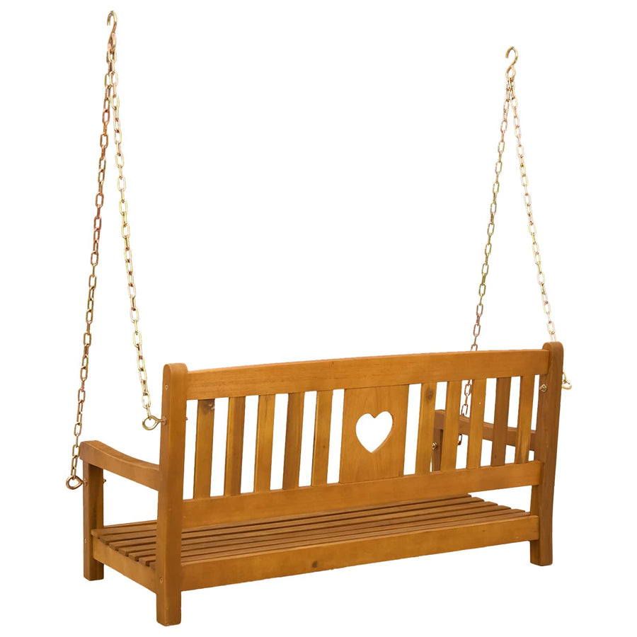 Tuin Hangbank Naturel 110 x 56 x 58 cm Massief Acaciahout