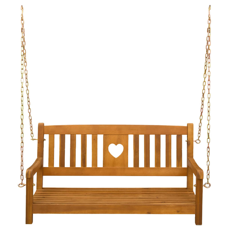 Tuin Hangbank Naturel 110 x 56 x 58 cm Massief Acaciahout