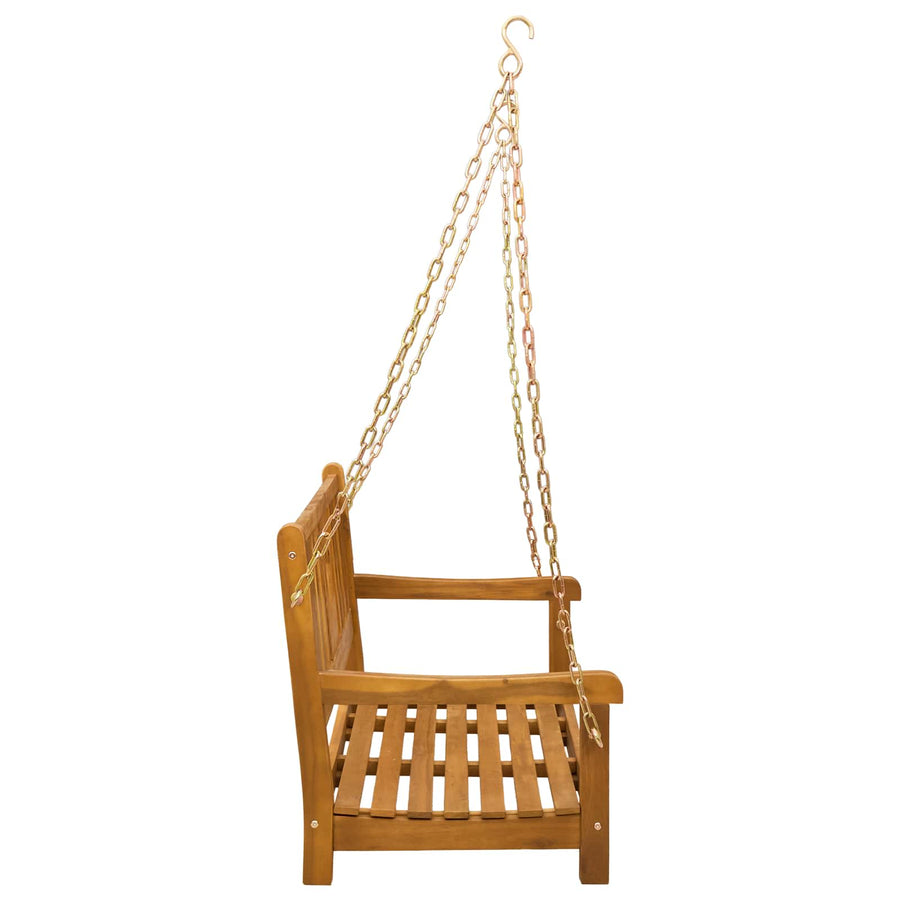 Tuin Hangbank Naturel 110 x 56 x 58 cm Massief Acaciahout