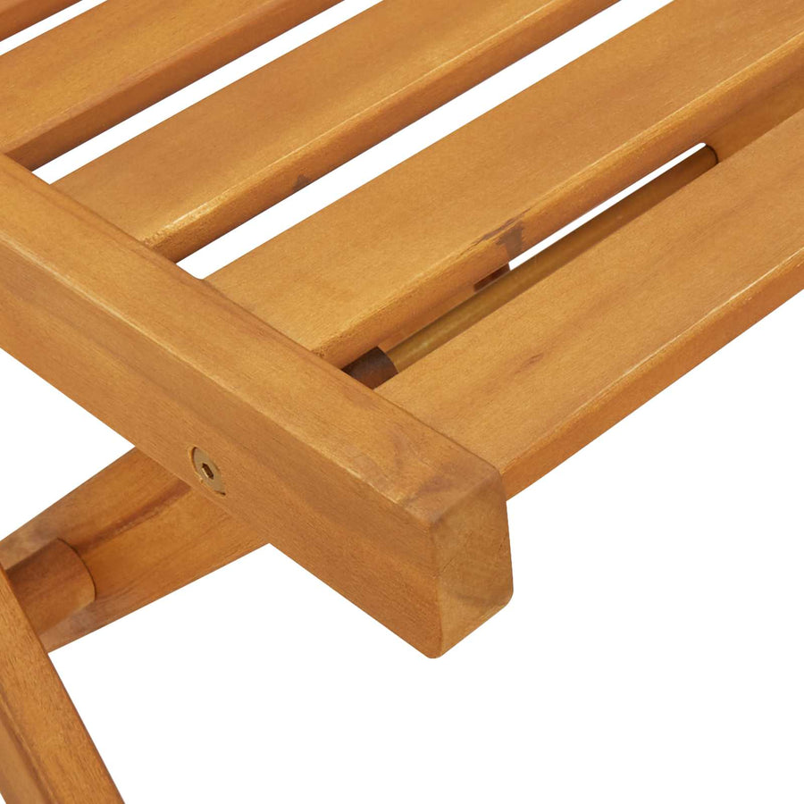 Opvouwbare Tuinstoelen 4 pcs Naturel 40 x 53 x 80 cm