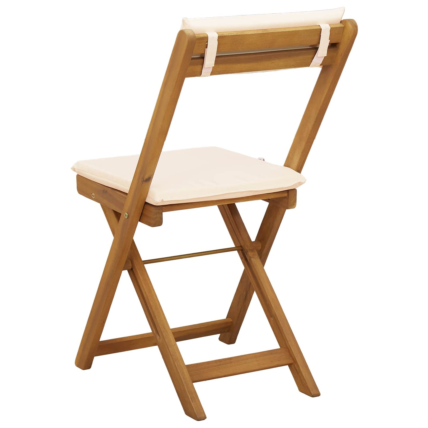 Bistrostoelen voor buiten 4 pcs Crèmewit 40 x 53 x 80 cm