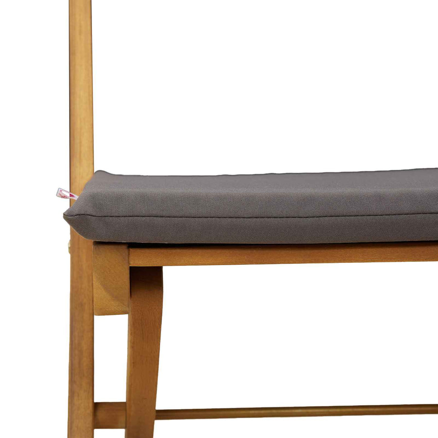 Bistrostoelen voor buiten 4 pcs Donkergrijs 40 x 53 x 80 cm