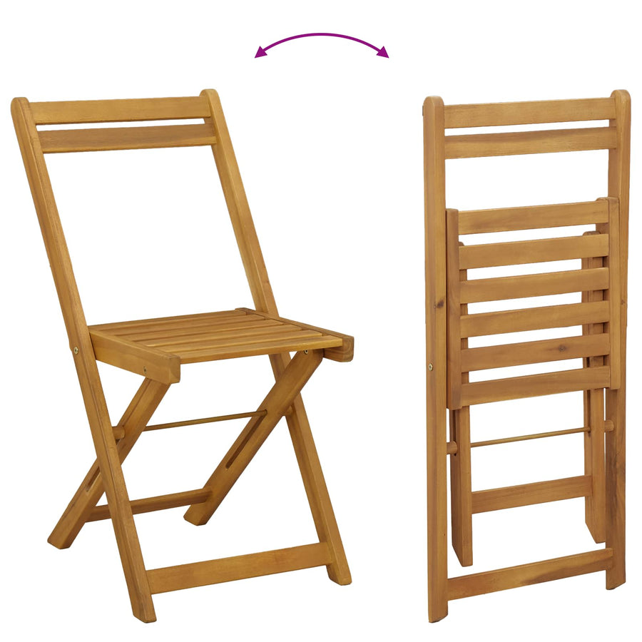 Bistrostoelen voor buiten 4 pcs Donkergrijs 40 x 53 x 80 cm