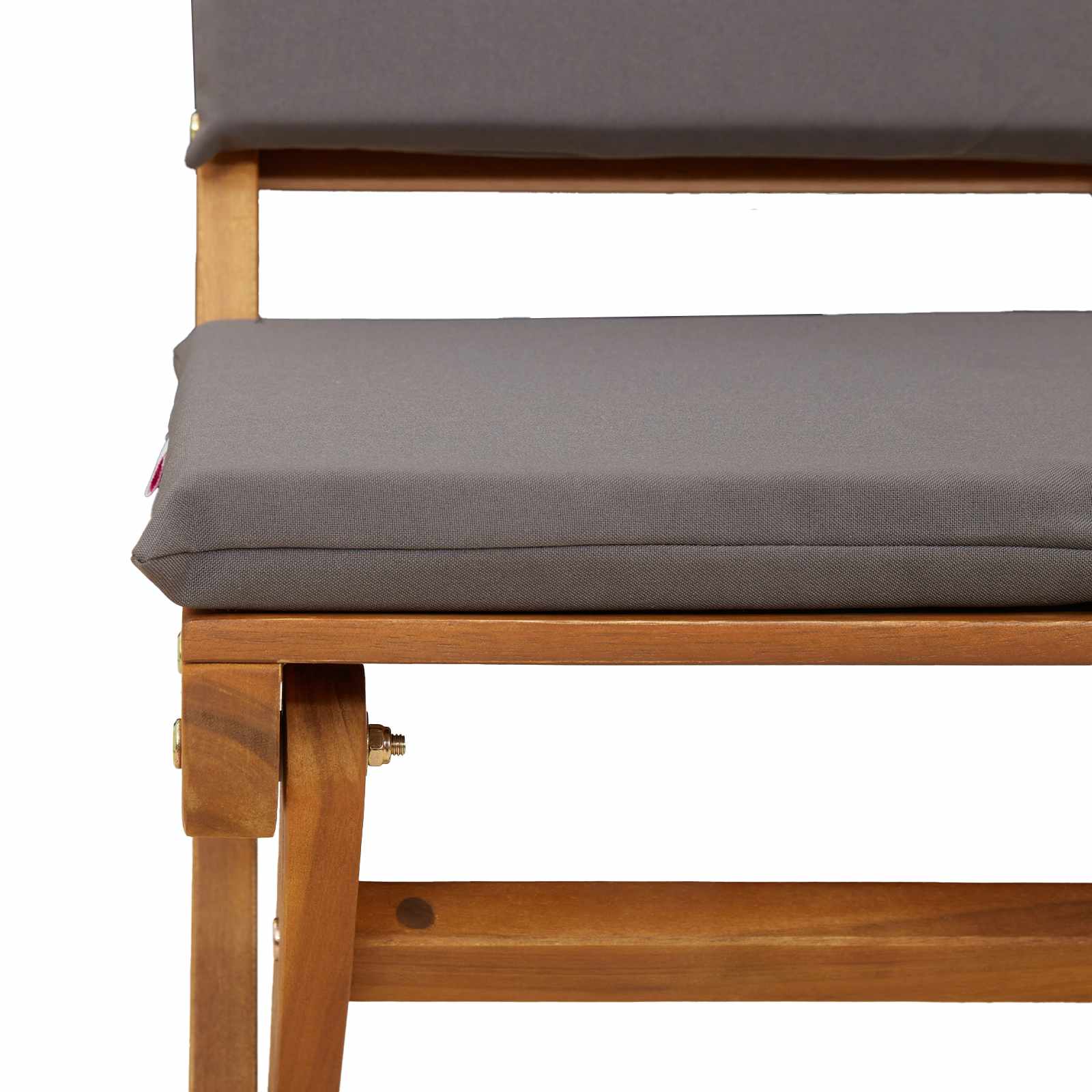Bistrostoelen voor buiten 2 pcs Donkergrijs 38 x 46 x 85 cm