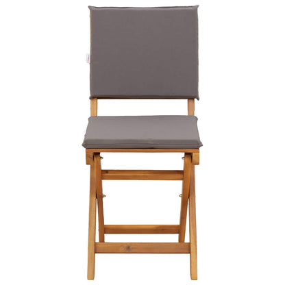 Bistrostoelen voor buiten 2 pcs Donkergrijs 38 x 46 x 85 cm