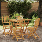 Bistro Chairs for outdoor 4 pcs Natural 40 x 42 x 85 cm