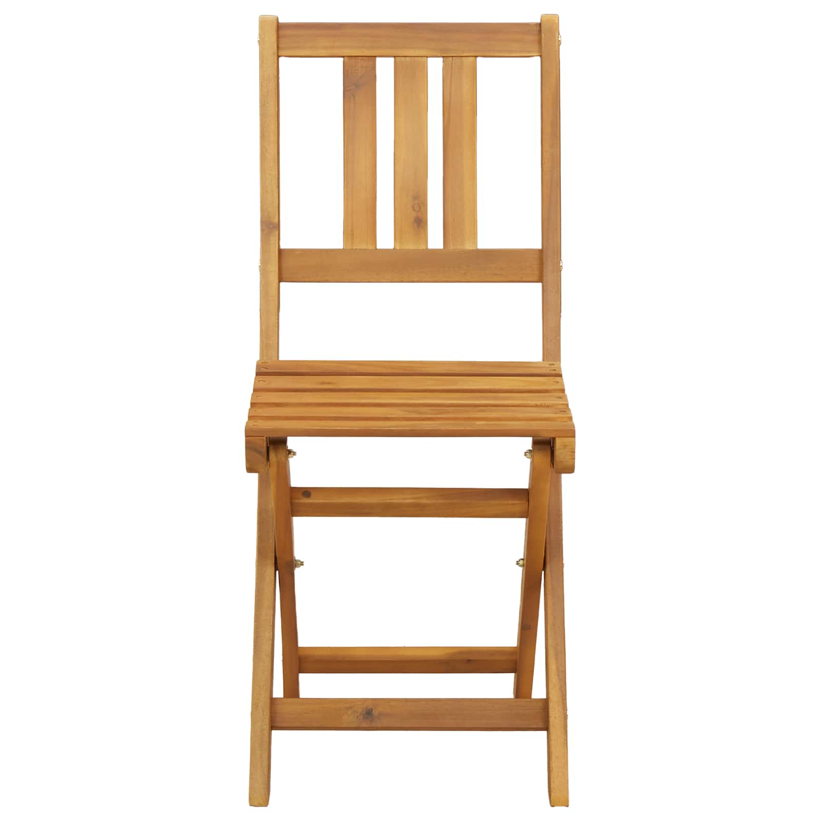 Bistrostoelen voor buiten 4 pcs Naturel 40 x 42 x 85 cm