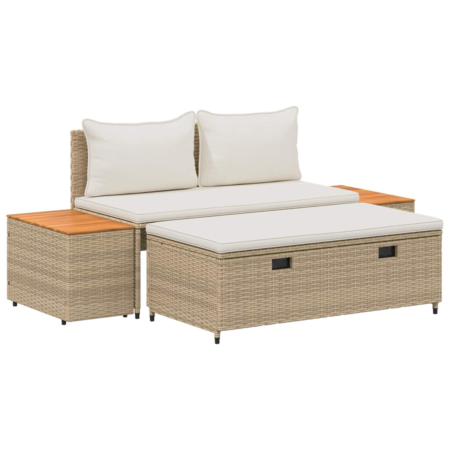 Buiten bankenset 4-Aantal zitplaatsen 4 pcs 55 x 30 x 39 cm
