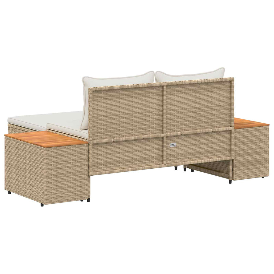Buiten bankenset 4-Aantal zitplaatsen 4 pcs 55 x 30 x 39 cm
