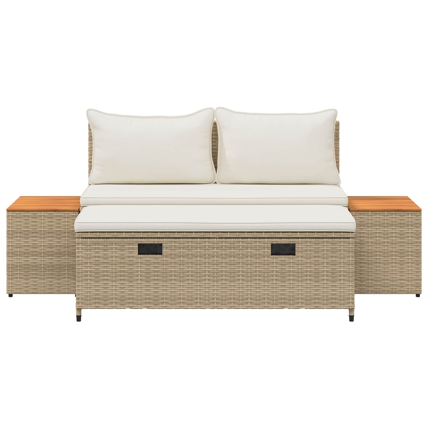 Buiten bankenset 4-Aantal zitplaatsen 4 pcs 55 x 30 x 39 cm