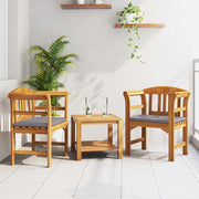 Tuinbank massief acaciahout 68,5x46x82,5 cm