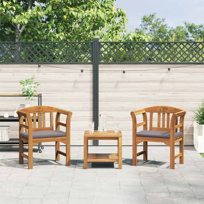 Bank met kussen Natuurlijke Olie Afwerking 68,5 x 46 x 82,5 cm