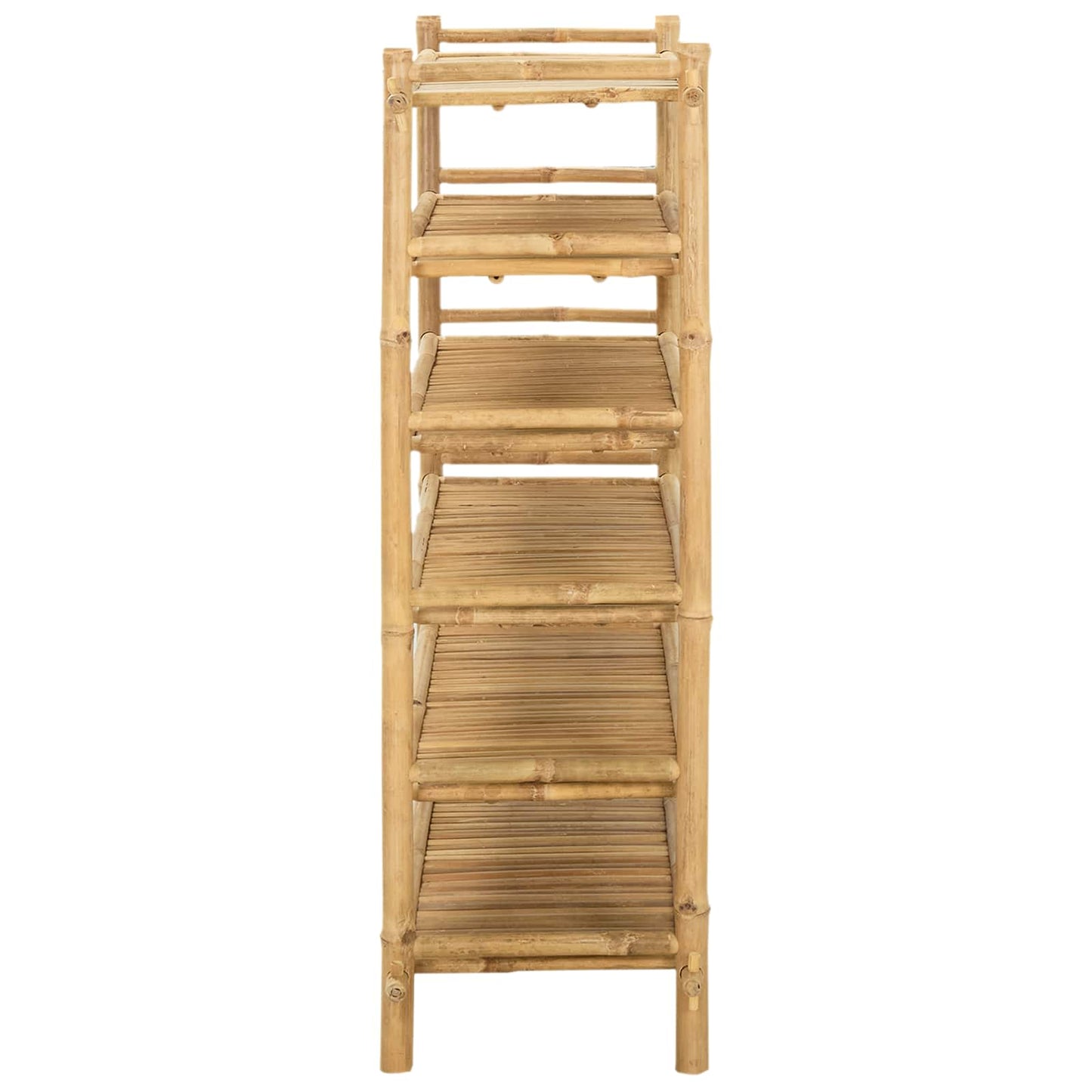 Schoenenrek met plank Naturel 6-laags Bamboe