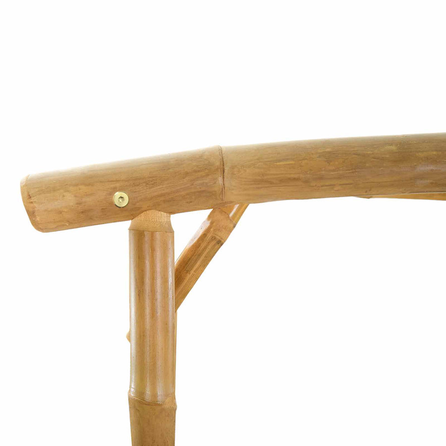Tuin Boog Naturel 110 x 40 x 205 cm Bamboe