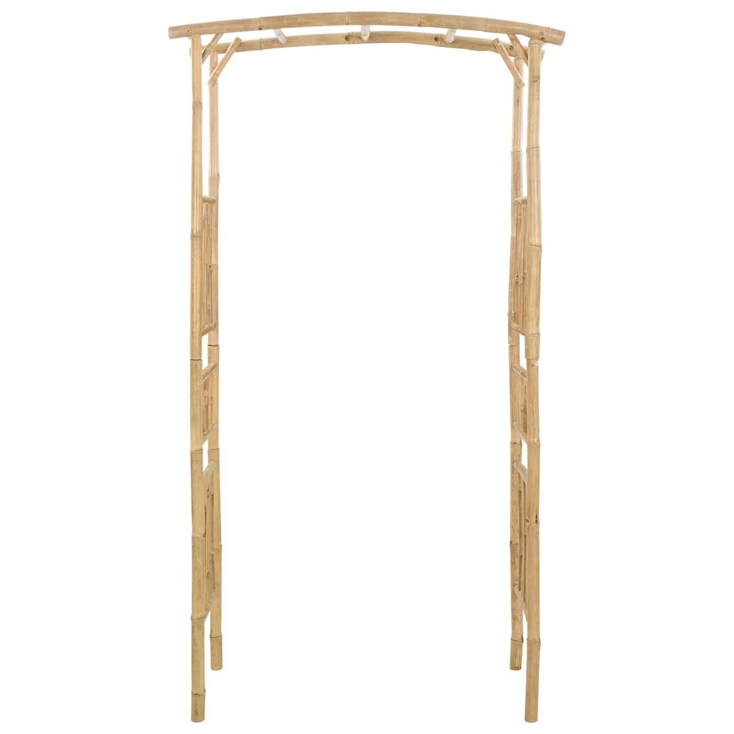 Tuin Boog Naturel 110 x 40 x 205 cm Bamboe